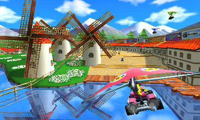 mario kart 3d world